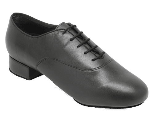 335 Windrush Black Leather Ballroom Dance Shoe